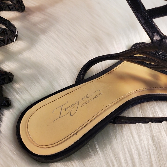 VINCE CAMUTO IMAGINE GLADIATOR SANDALS size 6.5 - Picture 7 of 16